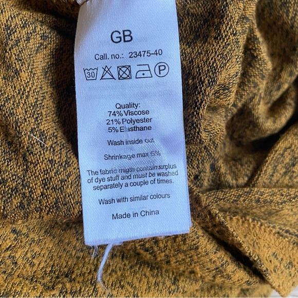 Soyaconcept brushed knit long sleeve top small - Picture 7 of 8